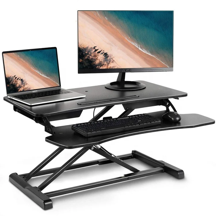 Height Adjustable Ergonomic Folding Office Table Electric Sit Stand Laptop Desk  Ergonomic Desk Laptop  Adjustable Height Office