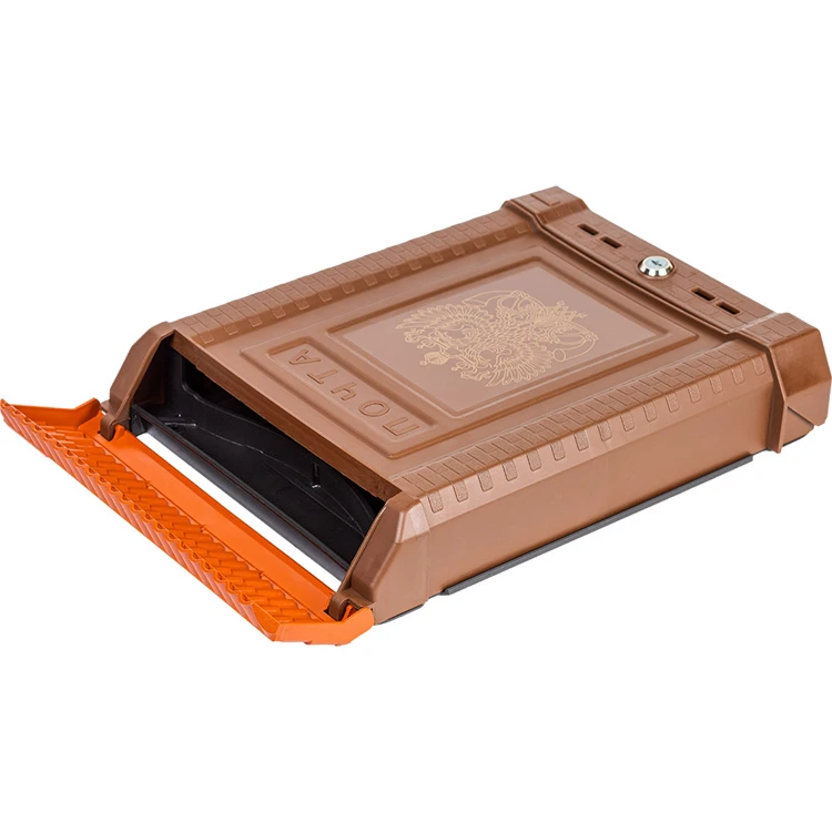 
Reliable plastic outdoor mailbox with a lock bright color, plastic mailbox 