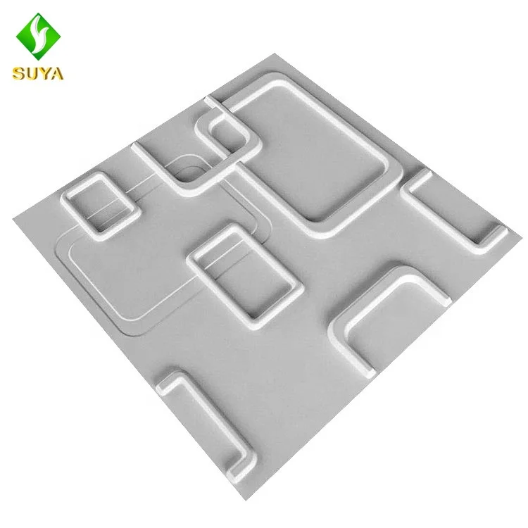 Thermoforming plastic seamless 3d wall paper pvc 3d wall panel wallpaper for bedroom