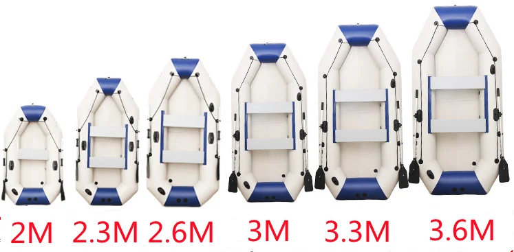 Надувная лодка рафтинг рыбалка байдарка каноэ река озеро и набор весел