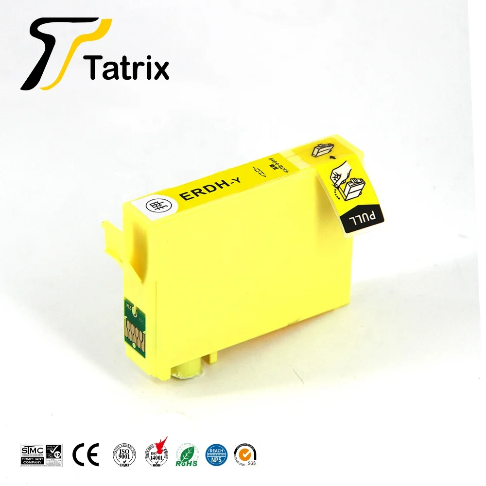 Tatrix RDH-BK-L RDH-BK RDH-C RDH-M RDH-Y Premium Color Compatible Printer Ink Cartridge for Epson PX-048A PX-049A