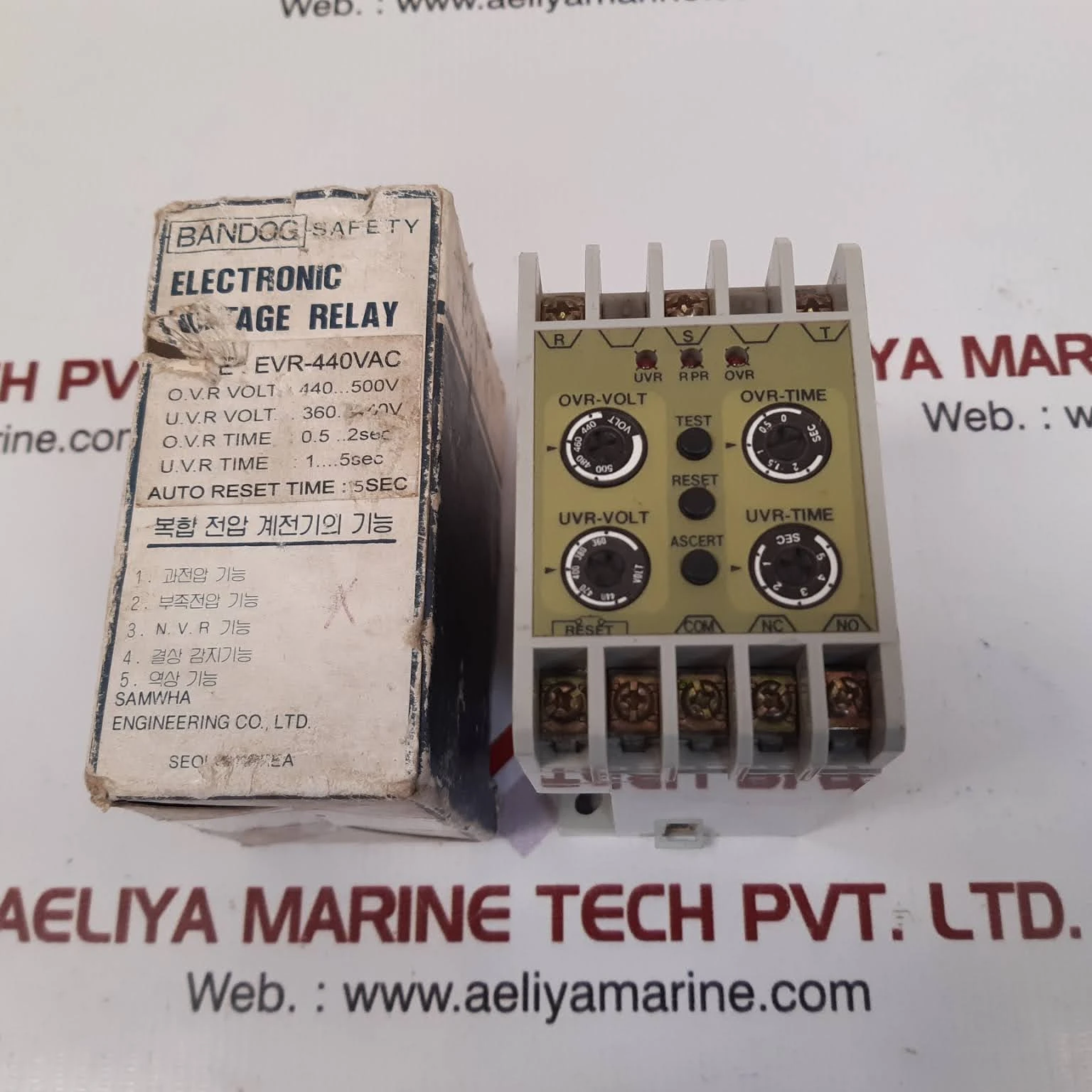  Samwha евр электронное реле напряжения Evr-440vac