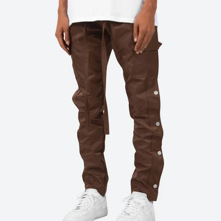  Штаны-карго fedo industries мужские нейлоновые брюки с застежкой на пуговицах свободные штаны-карго молнии