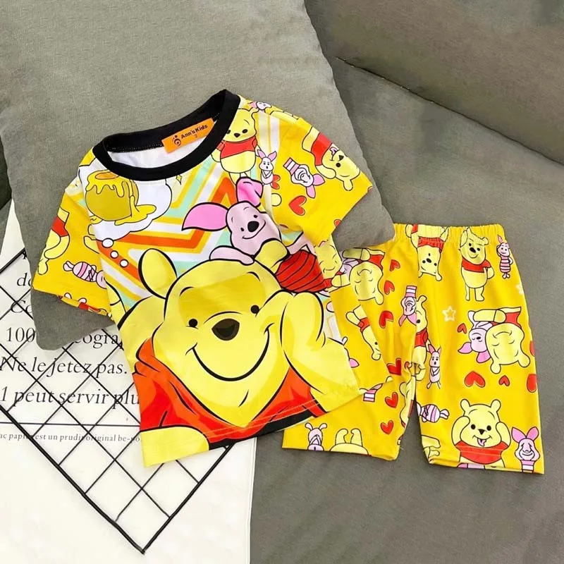 High Quality Girls Clothing Sets Polyester 3D Printed Animated Cartoon Simple clothes, custom designed for adults and children