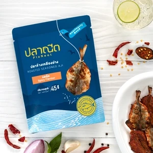 Жареные рыбные снэки Aji с вкусом черного перца оптовая продажа закуски для морепродуктов по лучшей