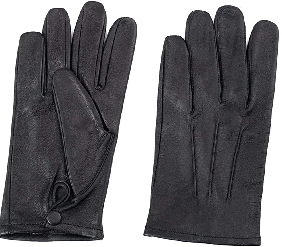 Leather Ladies Dressing Winter Gloves Top Selling Brown Premium Goat Skin Leather Classic Fashion Gloves Spring Autumn Winter PK