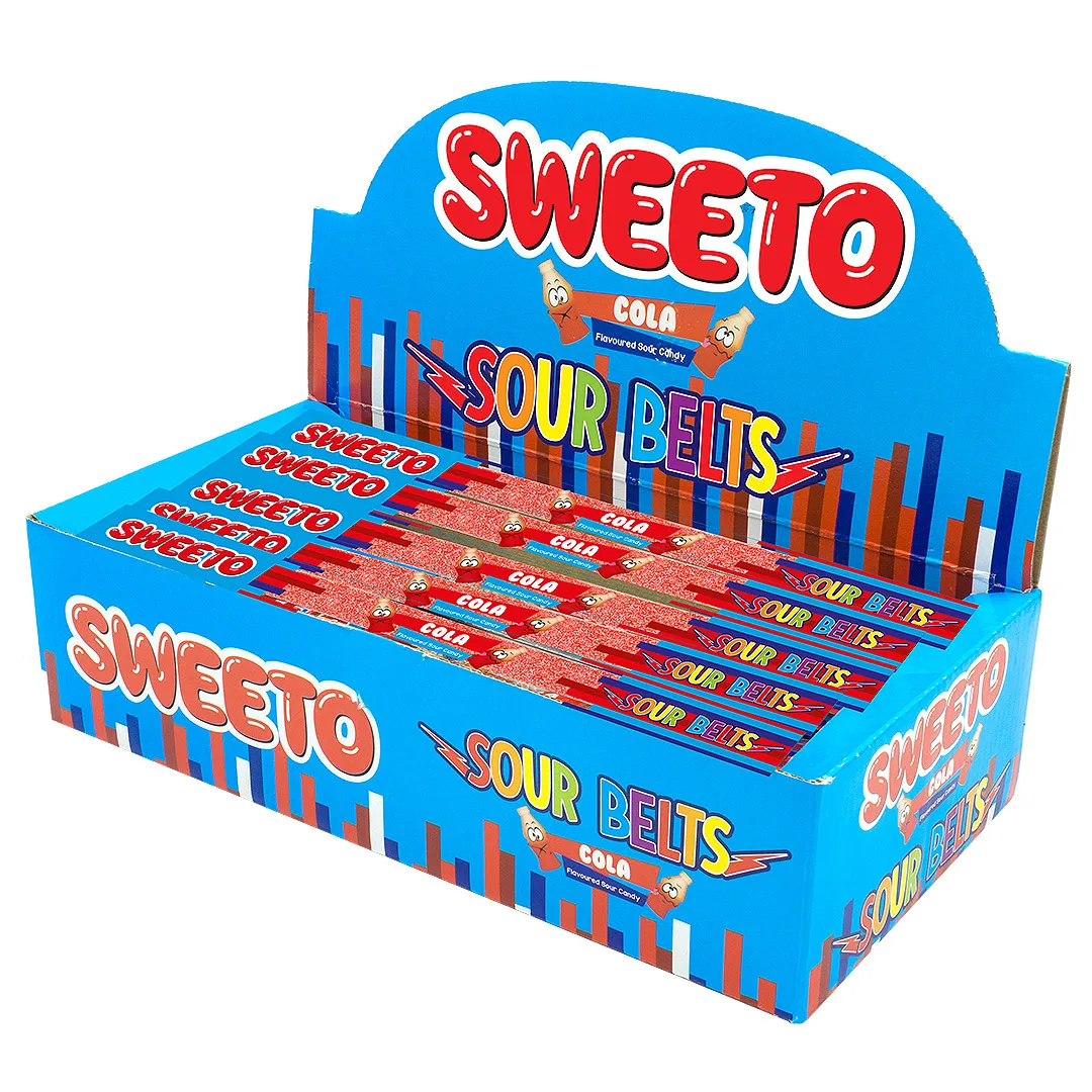 
Licorice Sour Belts 8g Turkish Product 