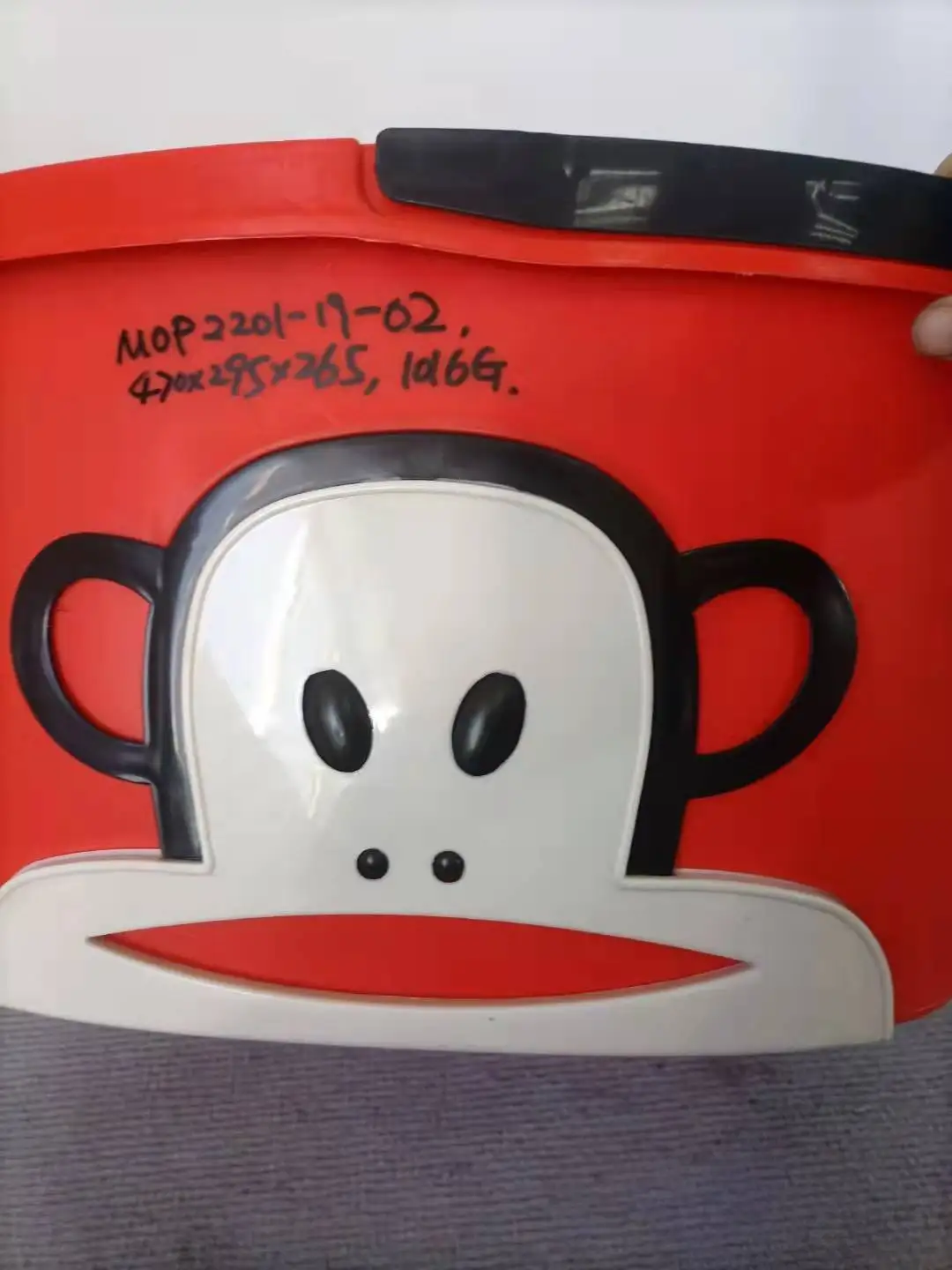 2023 Wholesale Second Hand Mop Bucket Mould Used Mold Kawaii Monkey Mop Bucket With Handle injection Mould