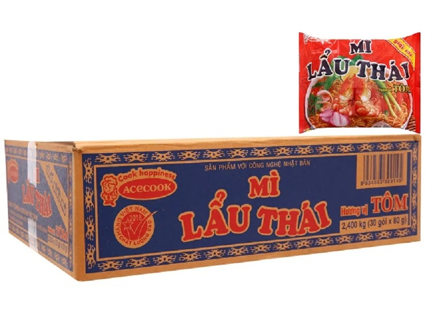 Hot Selling Wholesale Bulk Packing 30 bags in a carton Hot Pot Instant Noodles