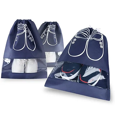 Best selling customized logo easy to use portable dust proof water resistant large capacity shoe bag