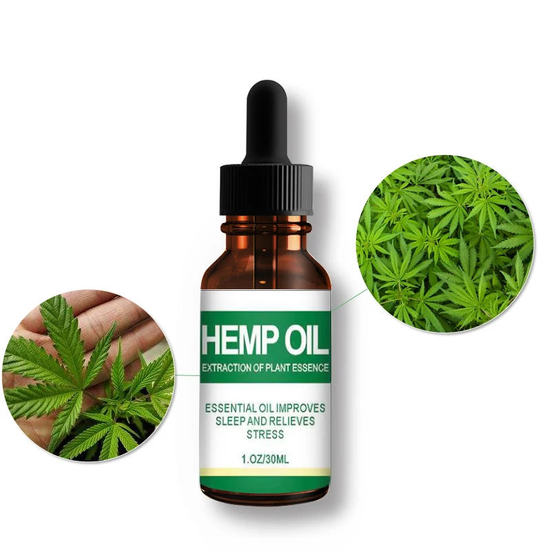  Лидер продаж на Amazon конопляное CBD масло с индивидуальным дизайном бесплатным образцом конопляного масла частная