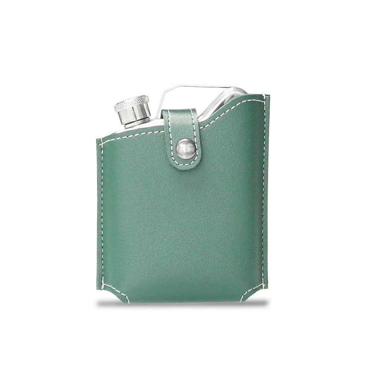 4oz, 304 Stainless Steel Oil Barrel Shaped Hip Flask