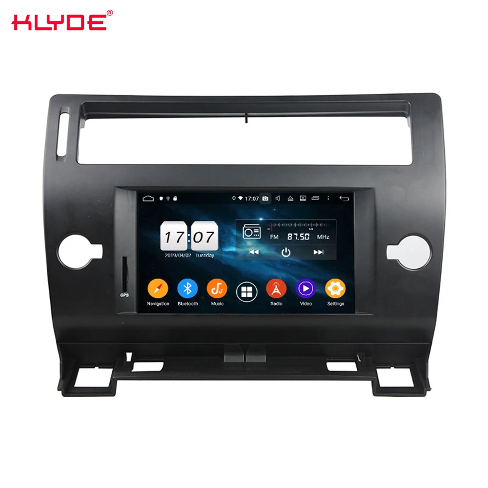 KD-7247 Android Car Video player for CITROEN C4 2005-2011 Klyde touch Screen GPS with Radio support wireless carplay and auto