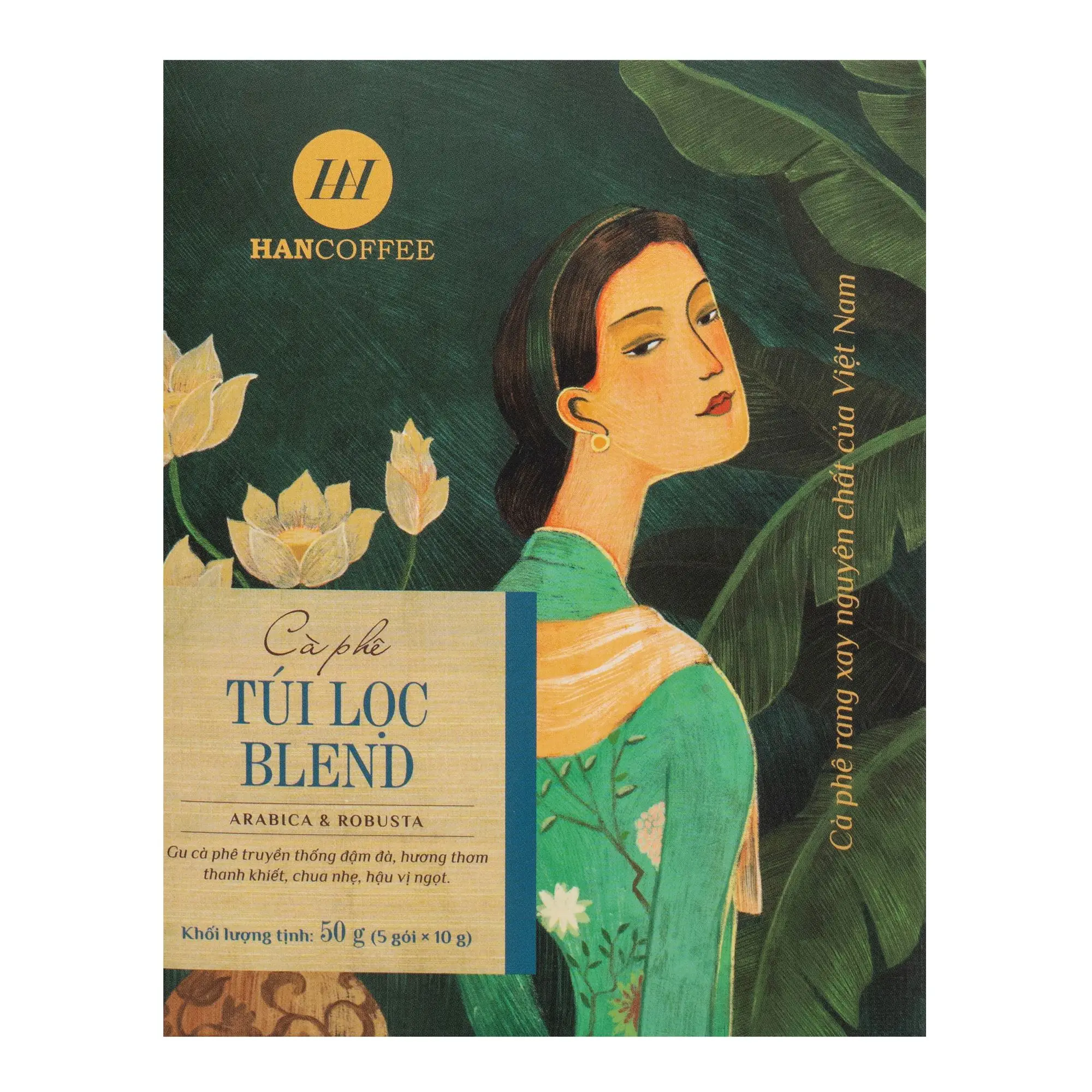 High Quality Competitive Price Robusa Arabica Coffee bag Private label coffee Wholesale Coffee Bag Vietnamese Drip bag