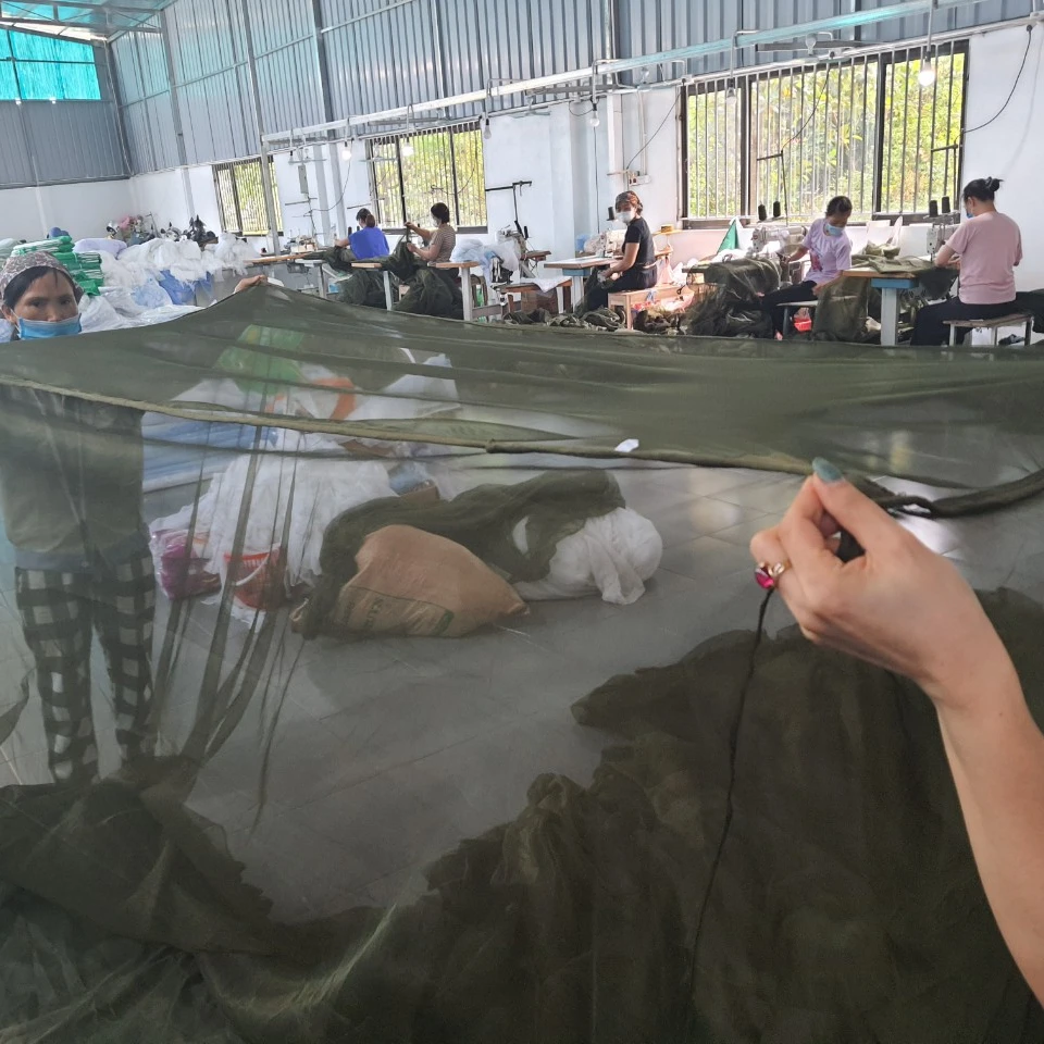 Rectangular Army Mosquito Net High Quality Military Mosquito Net for Outdoor best quality wholesale made in Vietnam