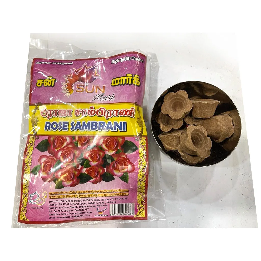 Высококачественные ароматические благовония для молитвы от солнца розы самбрани