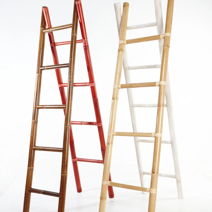 
Eco-Friendly Handmade Ladder Bamboo Without Tying Deco 