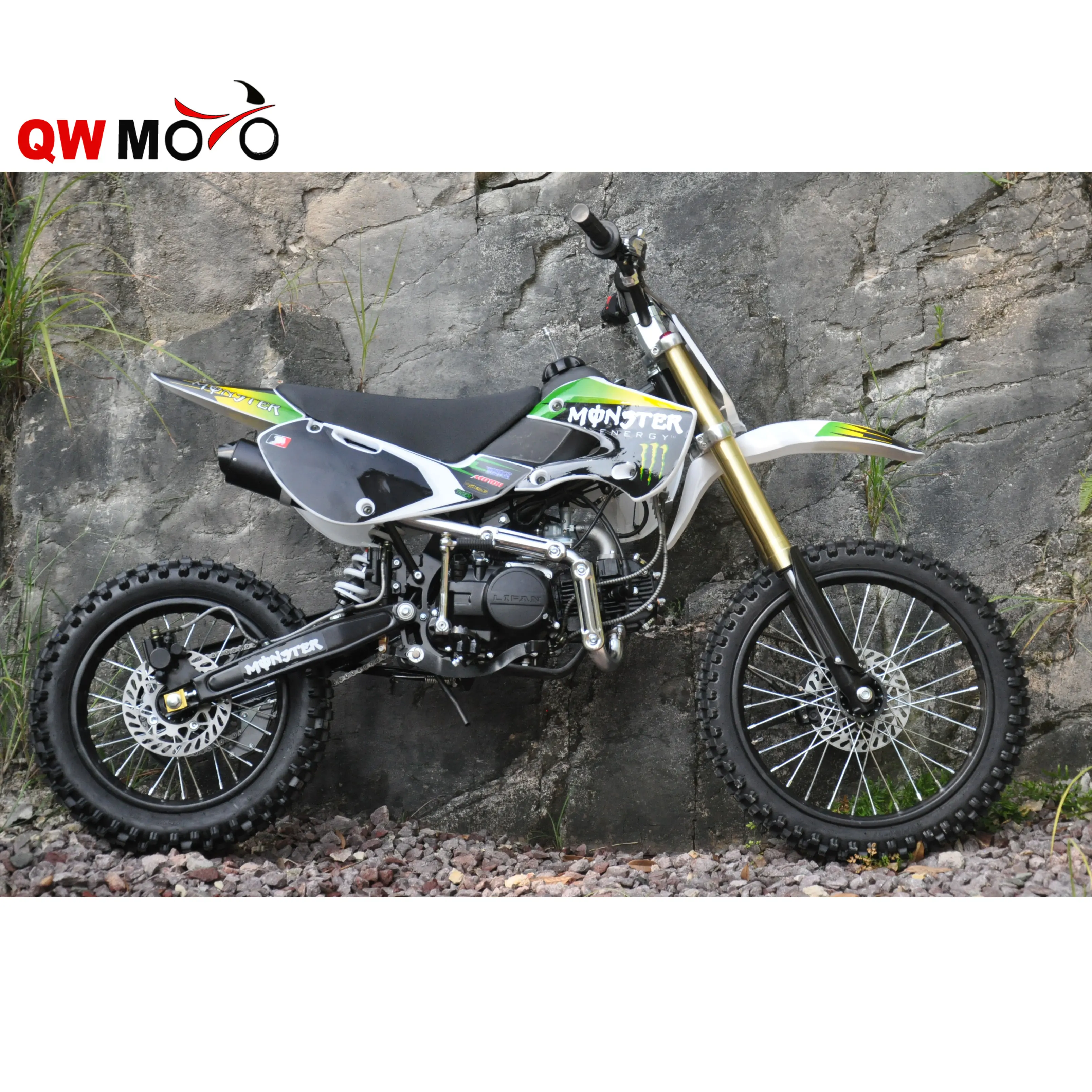 QWMOTO CE KLX Style  off road motorcycle 140CC  150CC 160CC Adults Dirt Bike for sale