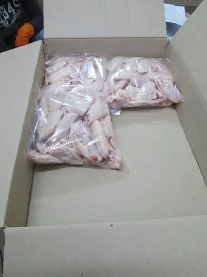 Замороженные куриные объединенные крылья/замороженные крылья MJW/куриные бразильского происхождения