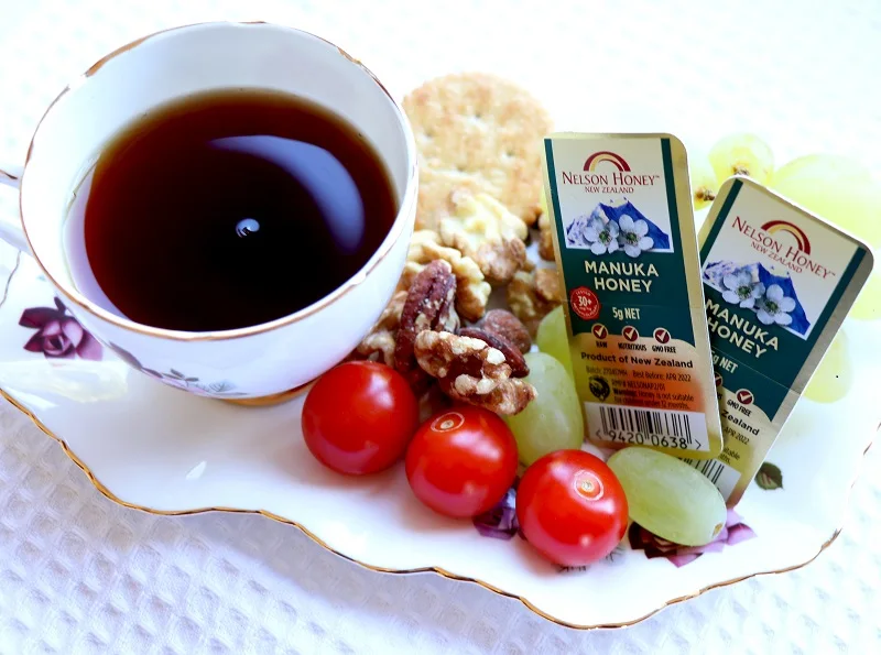Manuka Honey Pure Max Black Premium Mason Dark Amber Packaging MANUKA HONEY 30+MG (MULTIFLORA)