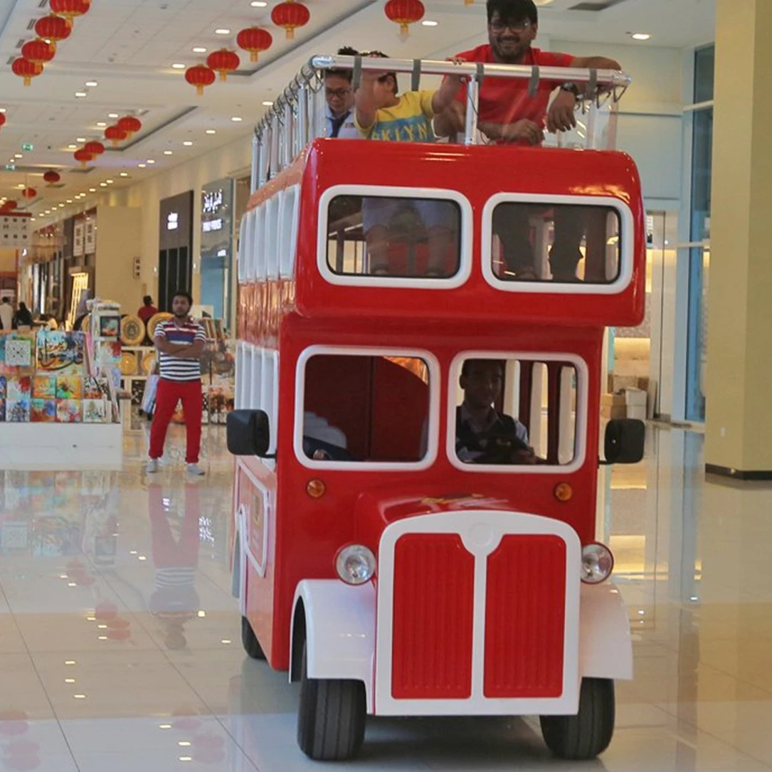 Trackless Trains and Electric London Bus For Entertainment For Kids and Tourist