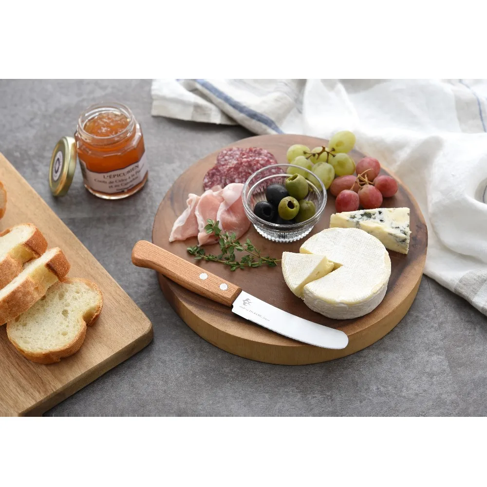 TSUBAME Multi Purpose Micro Serrated Flexible Blade Butter Spatula Knife Made in Tsubame Niigata Japan Table Top Knife