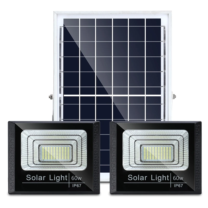 
Anern hot sale SMD2835 outdoor solar led wall light 60W 50W 40W 