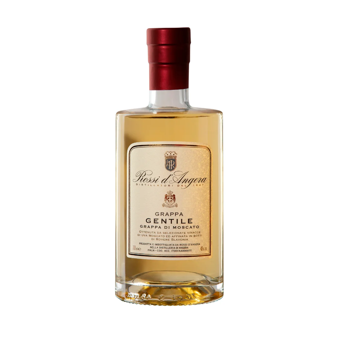 Высококачественный спиртовой напиток grappa Gentile 40% vol 70cl