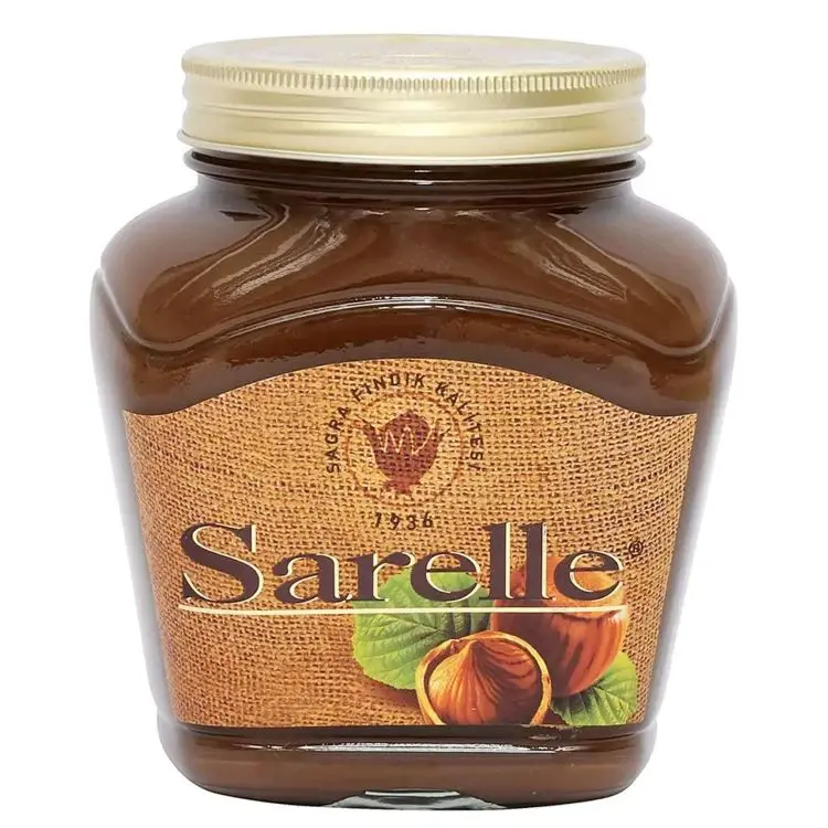 SARELLE HAZELNUT CHOCOLATE SPREAD 700 GR AND 350 GR JAR