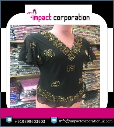 High Quality 2022 Women Autumn Winter Beading Sequined Pattern Long Sleeve Knitted Pullover Tops Hand Embroidery Work long top