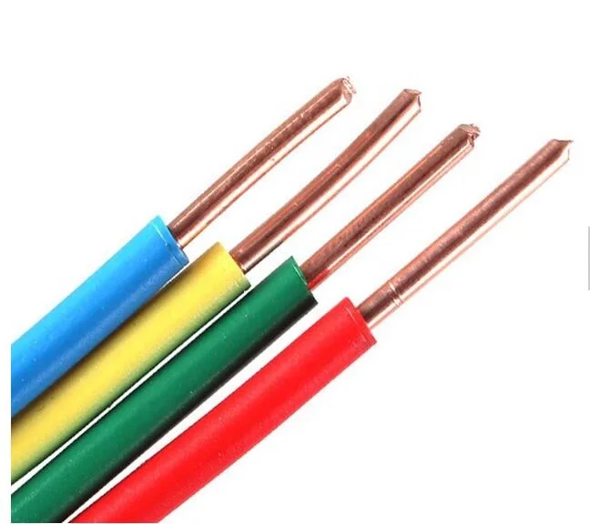 1 Core PVC Insulated Electric Wire Electrical Wire Cable 600V Wire