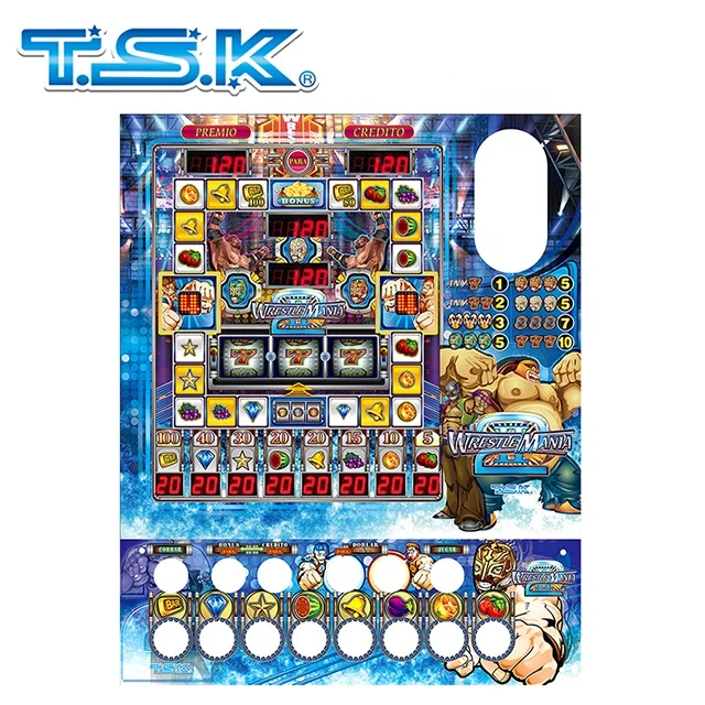 TSK Taiwan MY-W2 wrestlemania 2 Arcade slot games gambling software machine
