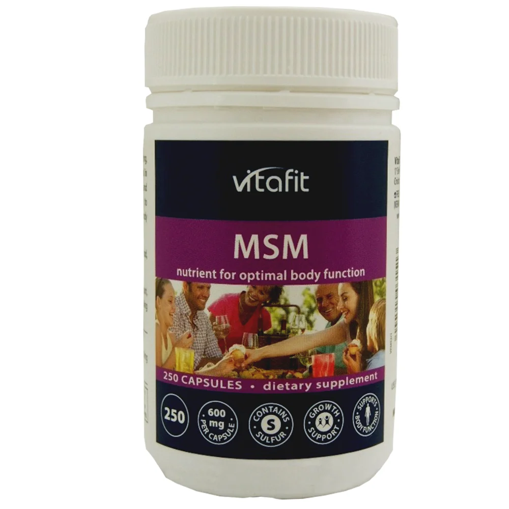 
Vitafit MSM Capsules | Support Joint Health, Inflammation Control and Heart Health 