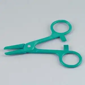 disposable tubing clamp