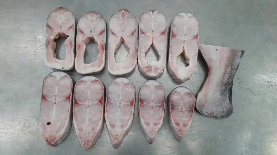 Top selling frozen Steak cut Pangaius- factory supply Frozen Pangasius/ swai/basa Fillets with ASC, BAP certificates