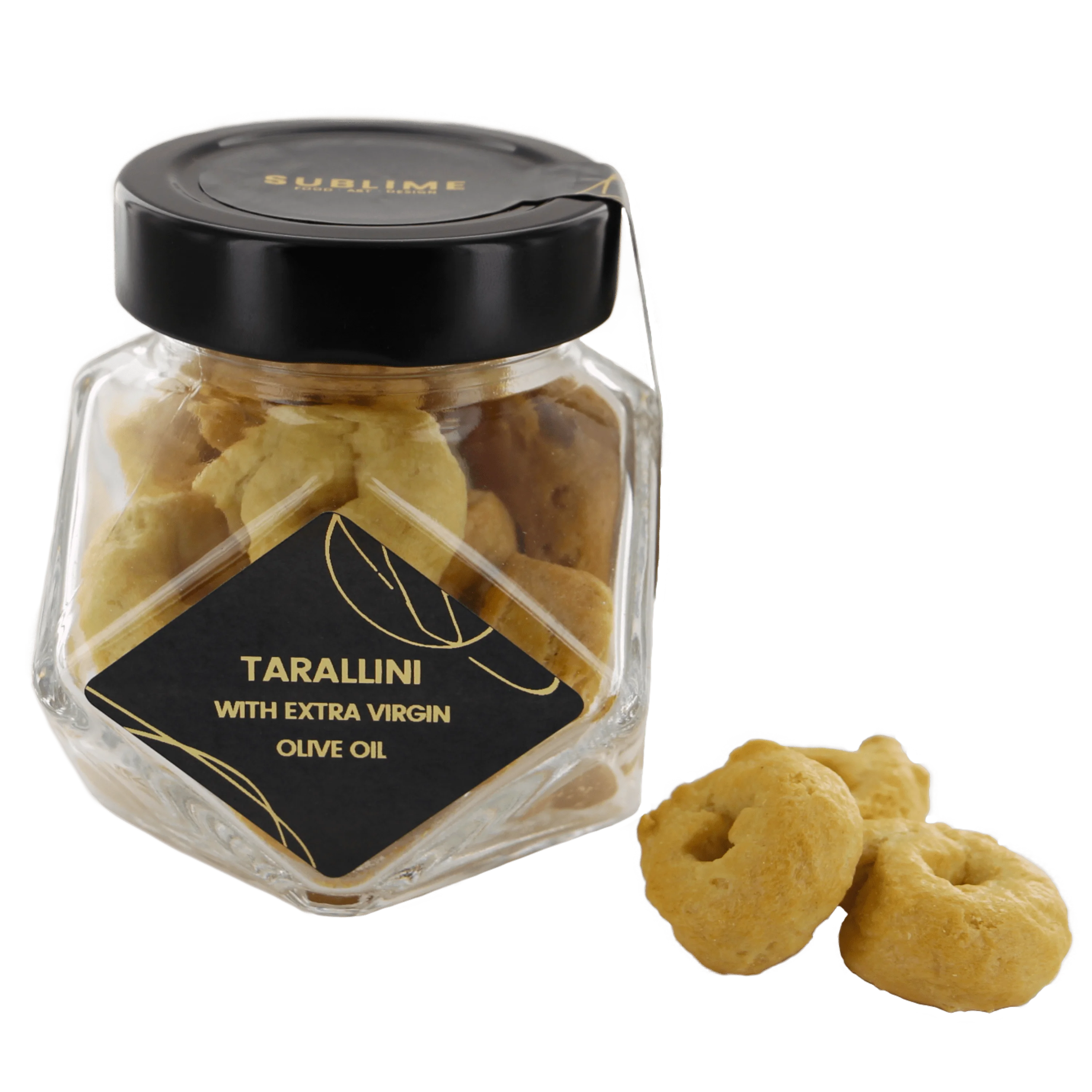 Итальянское вкусное блюдо в алмазной банке, закуска Taralli