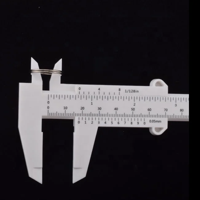 Microblading Accessories 2 Colors Plastic Microblading Eyebrow Ruler Caliper Eyebrow Measurement Ruler With Low Price