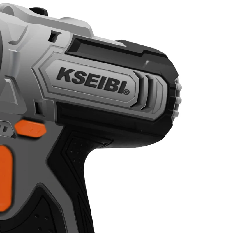 KSEIBI 12V Cordless Drill Driver With 2 Batteries Electric Drill