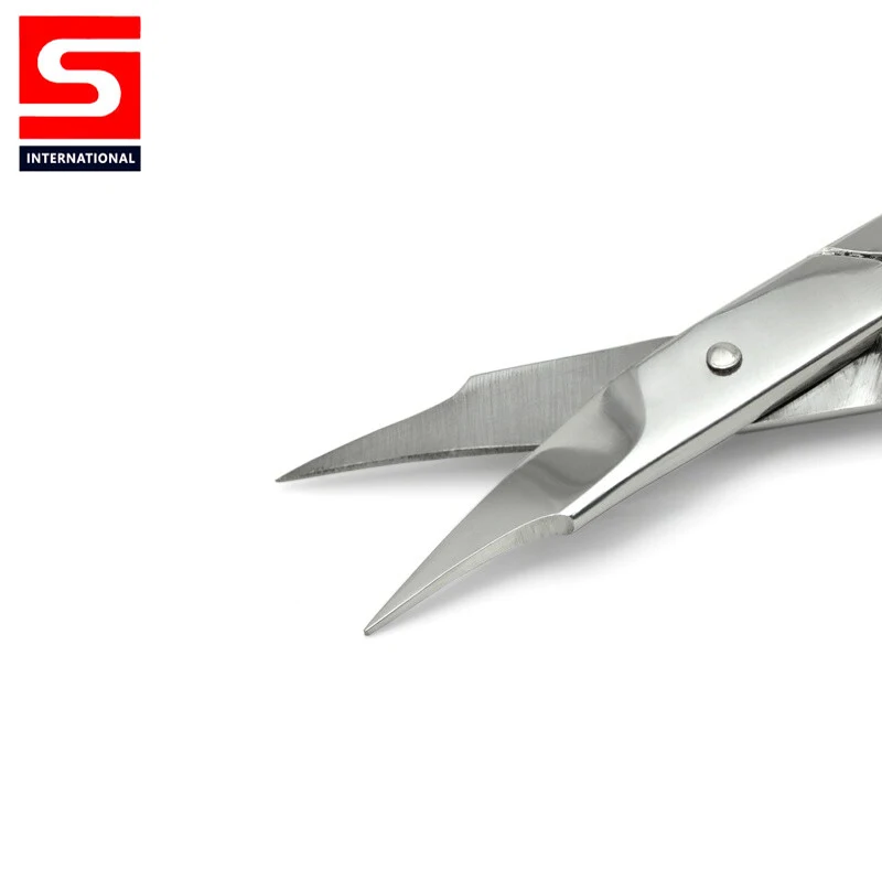  Ножницы для кутикулы из нержавеющей стали розового цвета многофункциональные ножницы маникюра и педикюра обрезки ногтей макияжа