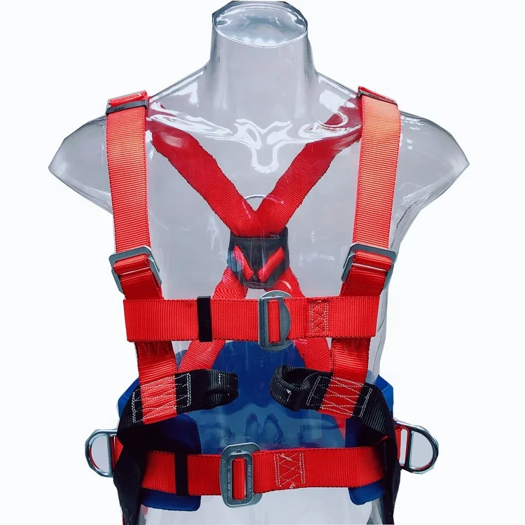 Taiwan ADELA CE Approved Fall Protection Safety Harness with Quick Release Buckle