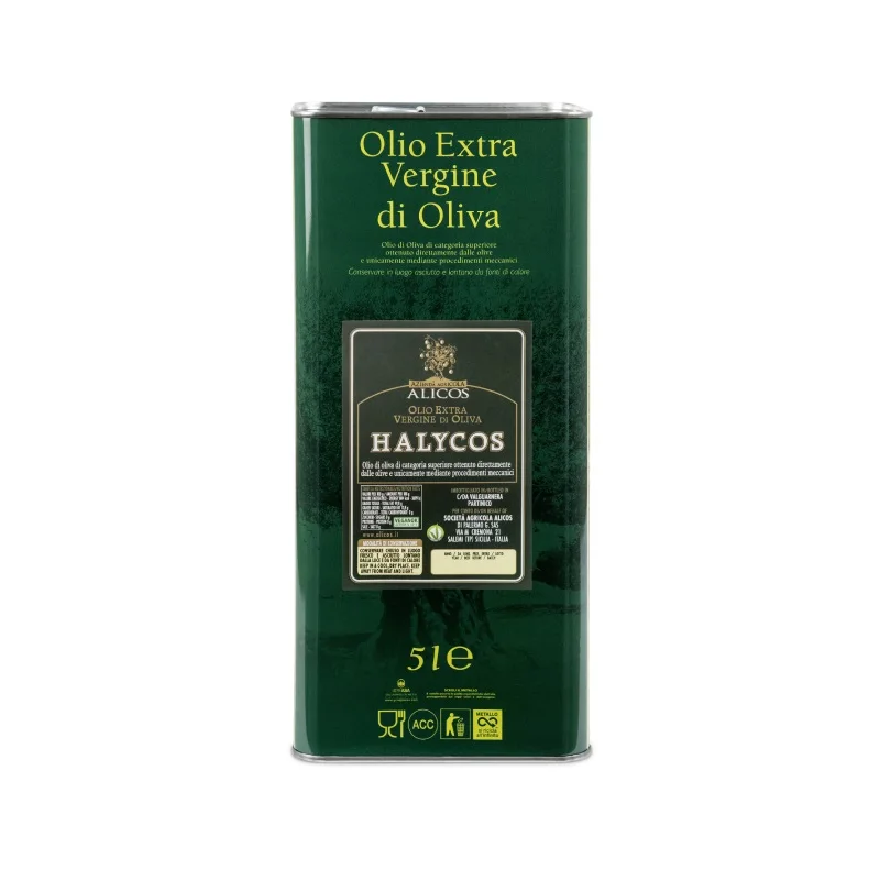 Made in Italy high quality olive oil can 5 l cooking and season 100% natural extra virgin olive oil for sale