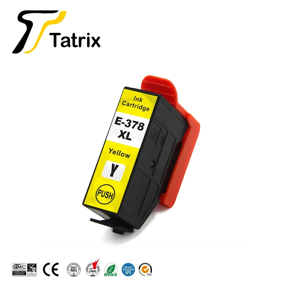 Tatrix 378XL T378XL 478XL T478XL цвета совместимый картридж с чернилами для принтера Epson Expression фото