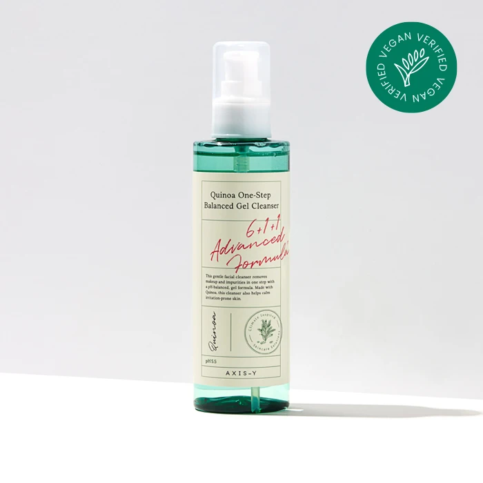 AXIS-Y Quinoa One-Step balanced Gel Cleanser 180ml korean skin care made in korea 2021