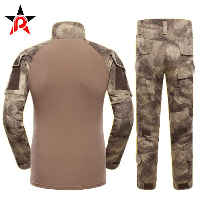 Тренировочный наряд с длинными рукавами Боевая Военная форма тактическая