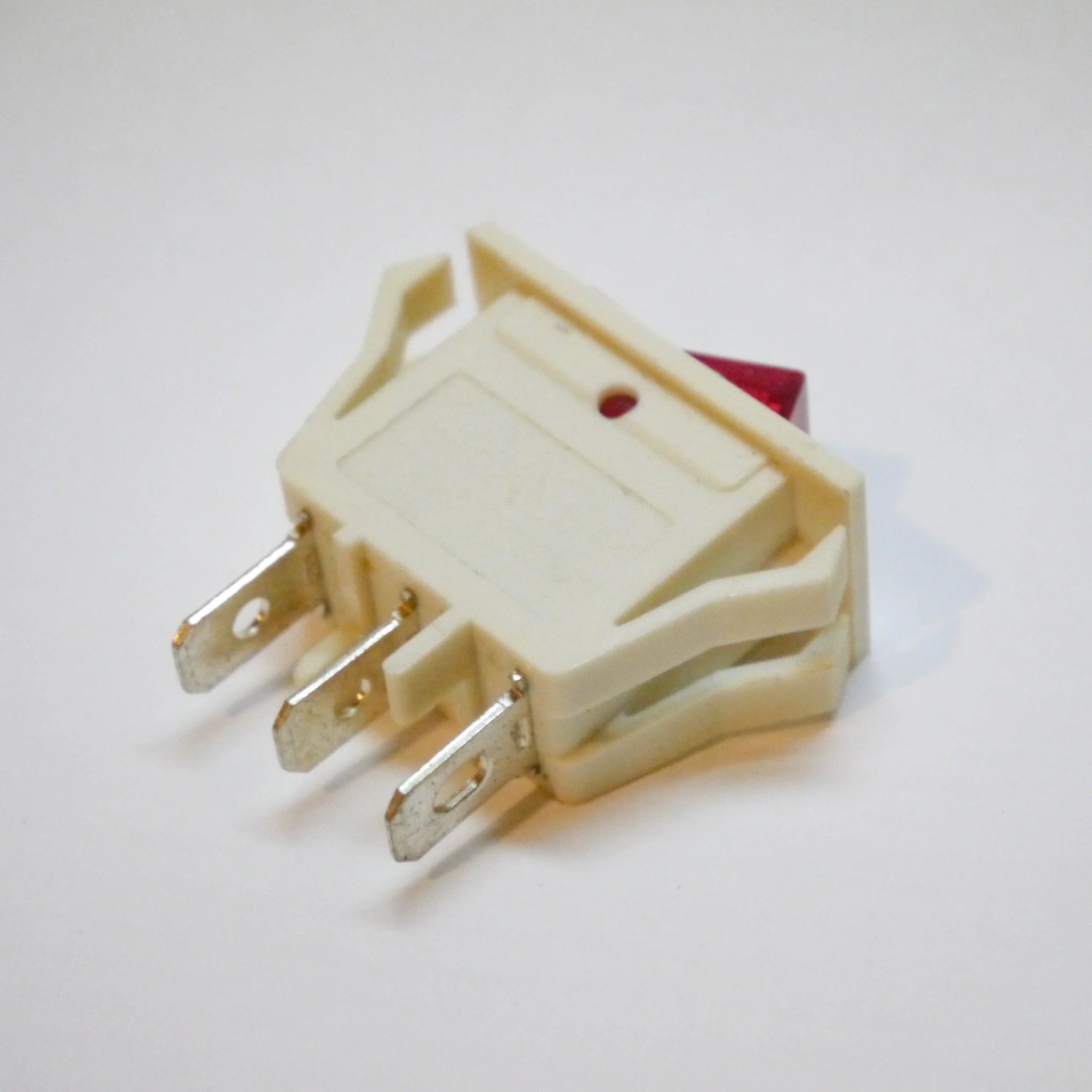 3 Pin AC Switch Red Rocker Switch Switch ON/OFF 10A / 250VAC  15A / 125VAC