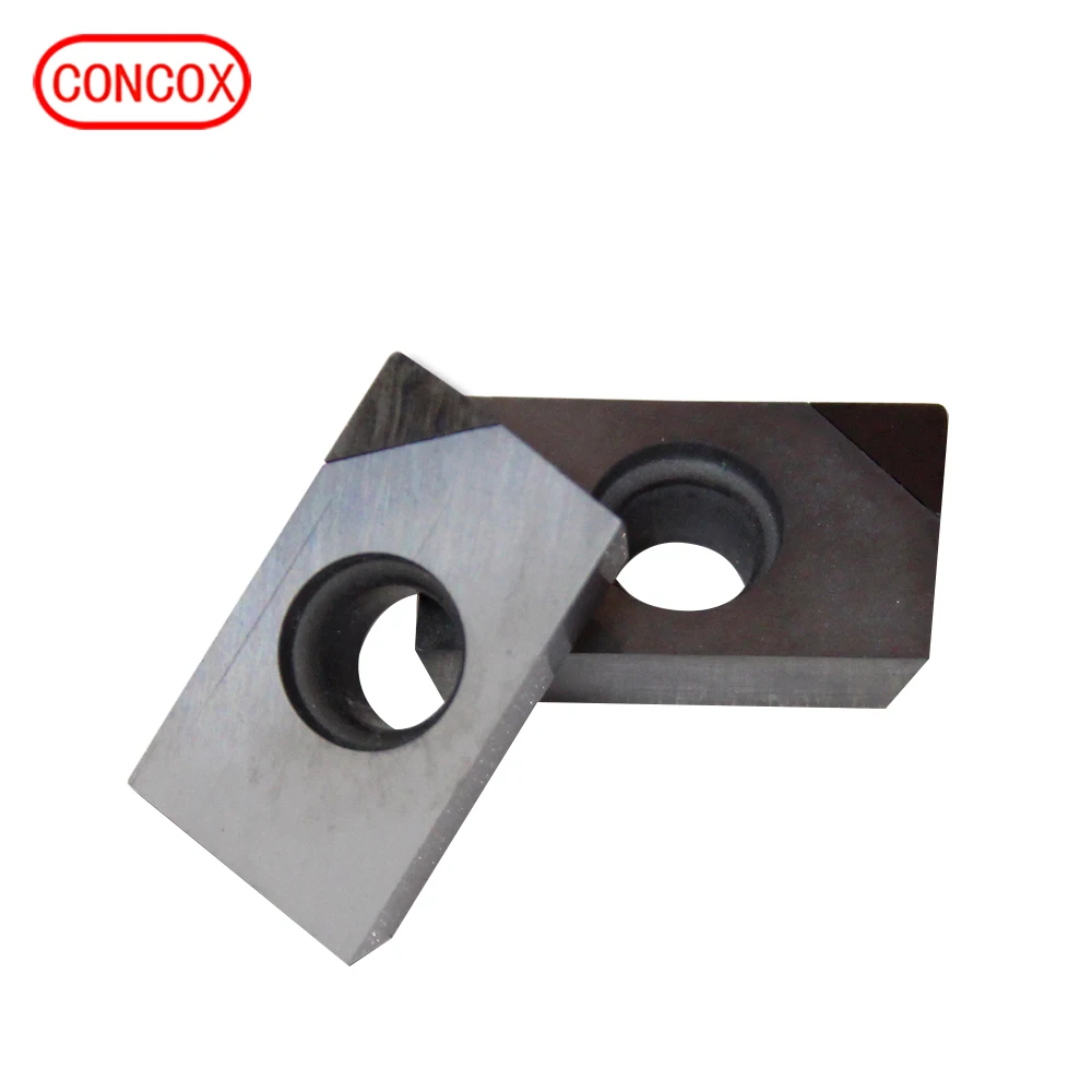 High Hardness APKT Safety Milling PCD Carbide Inserts For cnc cut
