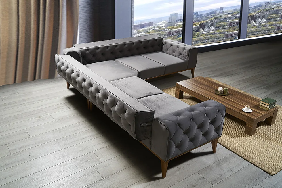 
luxury italian design Modern Home Furniture Corner Sofa Folding Sofa Couch Sleeper Bed 