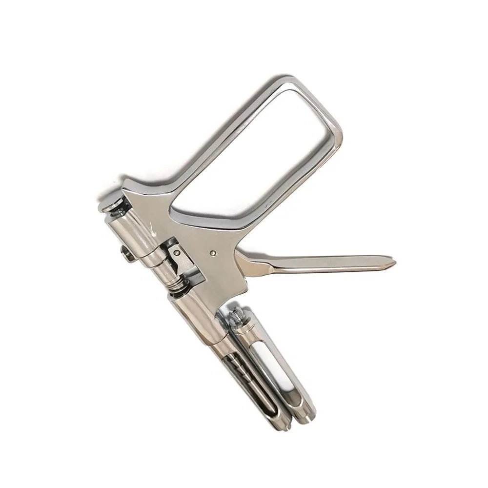 Dental Automatic Syringes Gun Instrument Reusable Manual Power Source Made of Steel and Metal Surgical Instruments