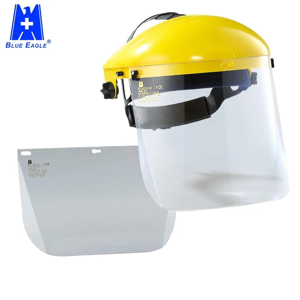 Taiwan PPE Working plastic face protection shield