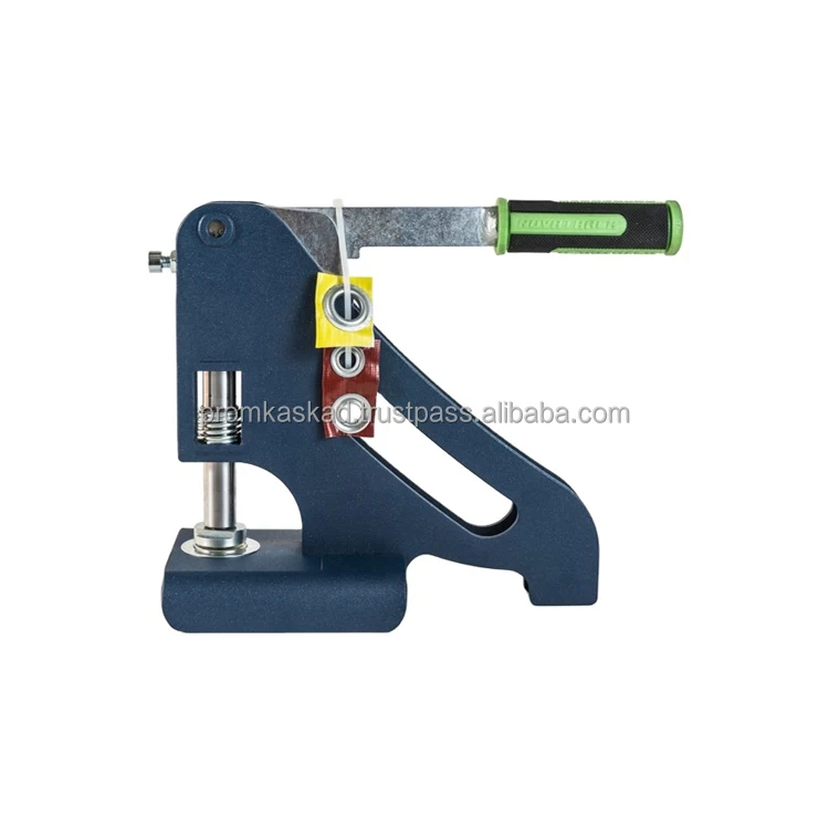 Best quality manual 10/12/16mm eyelet/grommet punching press wholesale prices from manufacturer, manual grommet press for sale